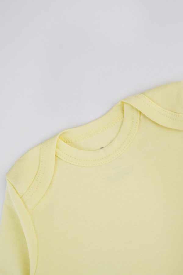 IMG_7510 Body Manga Larga Unisex Amarillo Claro