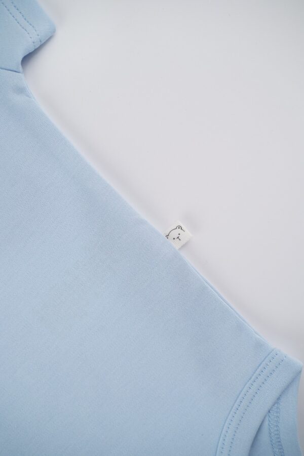 IMG_7553 Body Manga Corta Niño Celeste Claro