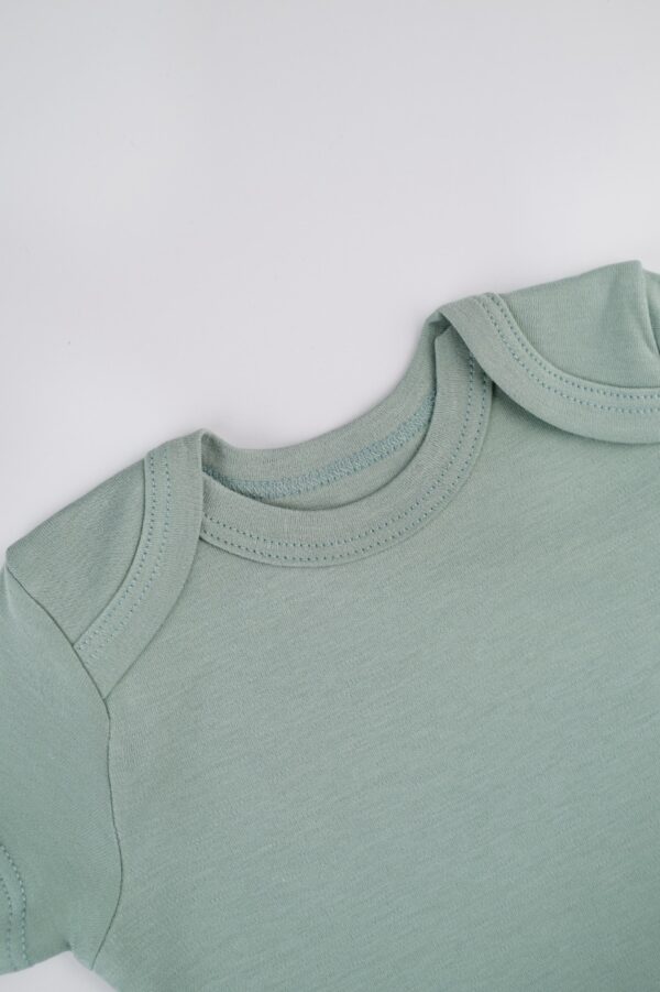 Body Manga Corta Niño Verde Menta