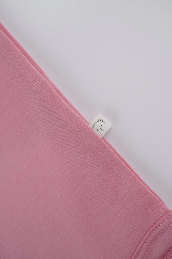 Body Manga Corta Niña Palo de Rosa