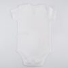 Body Manga Corta Niño Blanco Cremoso