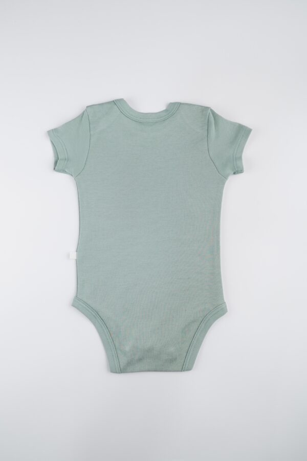 Body Manga Corta Niño Verde Menta