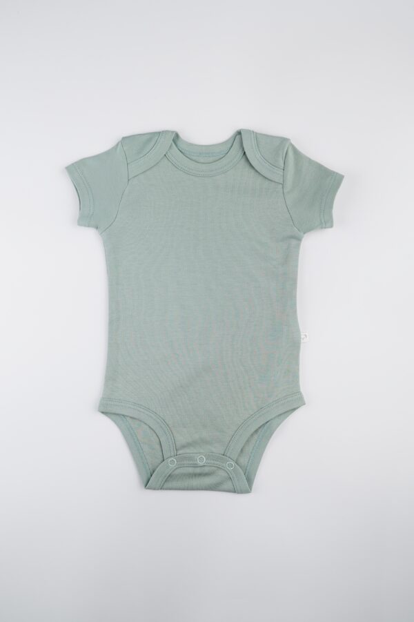 Body Manga Corta Niño Verde Menta