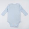 Body Manga Larga Niño Celeste Claro