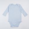 Body Manga Larga Niño Celeste Claro