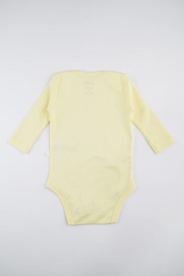 IMG_7692 Body Manga Larga Unisex Amarillo Claro