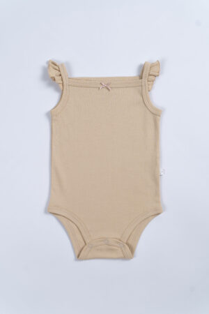 Body de Tiritos con Volados Niña Nude