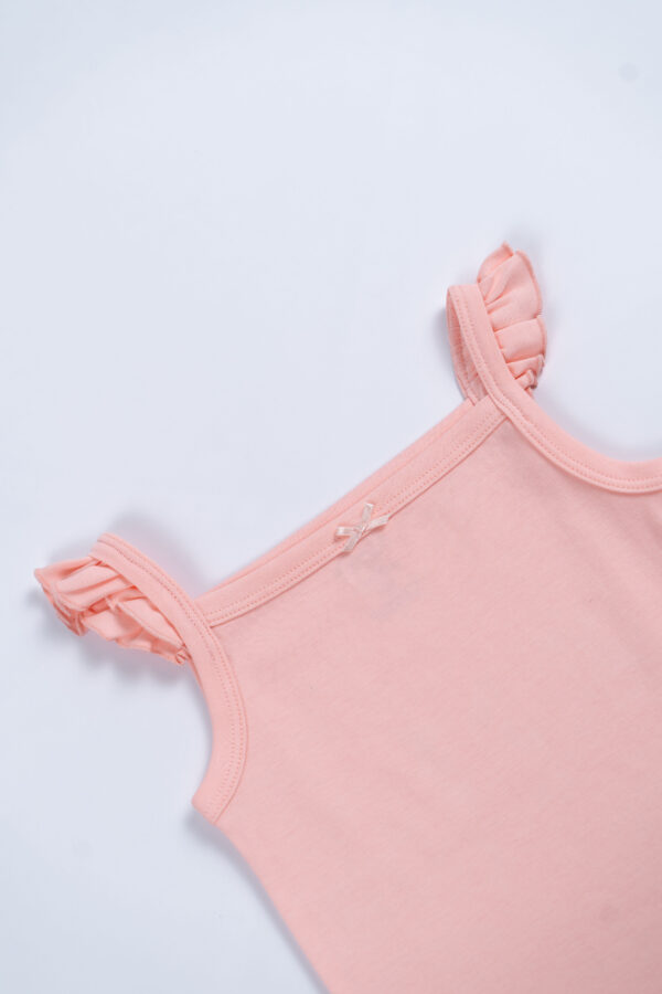 Body de Tiritos con Volados Niña Melón