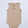 Body Manga Cero Niño Camel Claro