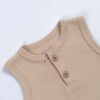Body Manga Cero Niño Camel Claro